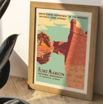 Affiche - Fort Marion (30x40cm) - Plakat 3