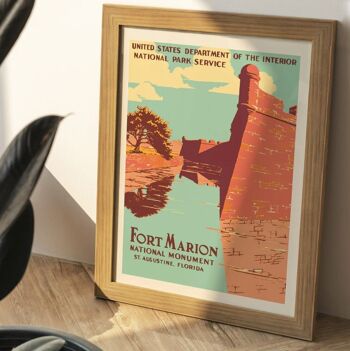 Affiche - Fort Marion (30x40cm) - Plakat 6