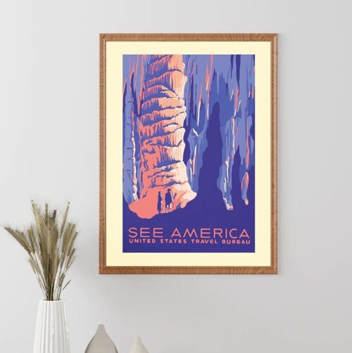 Affiche - See America (30x40cm) - Plakat