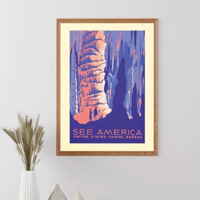 Poster - Vedere l'America (30x40cm) - Plakat