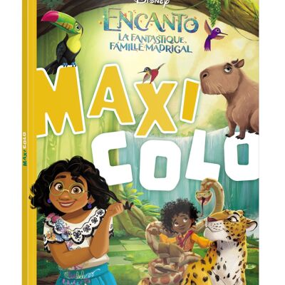 Libro para colorear - DISNEY - Encanto, la fantástica familia Madrigal - Maxi Colo