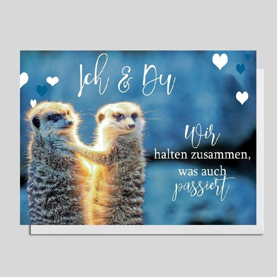 Cartolina d'auguri ME & YOU