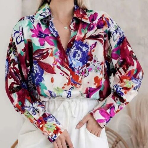 Dames blouse | wit | top met print
