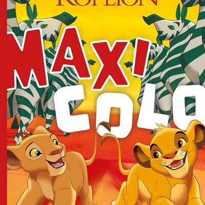 Libro para colorear - DISNEY - El Rey León - Maxi Colo