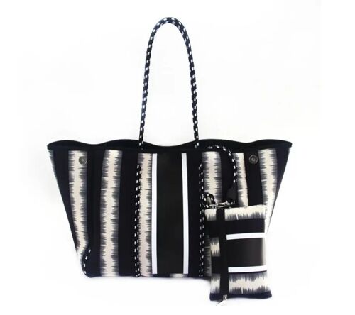 Shopper - draagtas - strandtas - reistas- portemonnee - 40x30x25cm