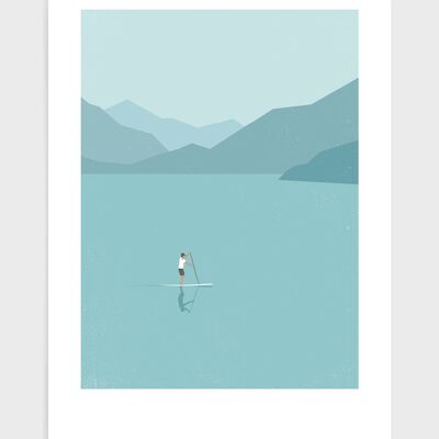 Stand up paddleboarder - A4