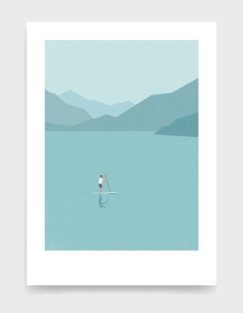 Stand up paddleboarder - A3