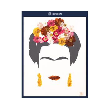 Herbier fleurs séchées - Frida Kahlo M 8