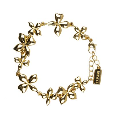 Schmuck | Armband "SISSI" Floral gold