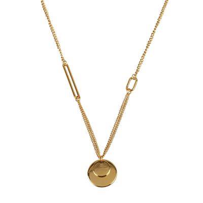 Schmuck | Halskette "ALMA" schlicht gold