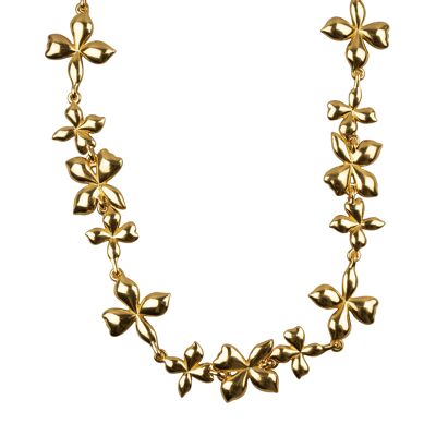 Schmuck | Halskette "SISSI" Floral gold