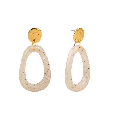 Schmuck | Ohrringe "DARIAA" Oval gold