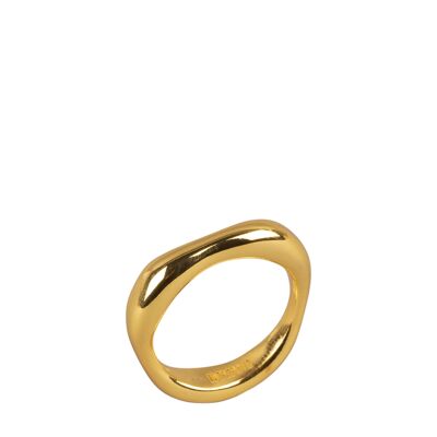 Schmuck | Ring "DION" Abstraktes design gold