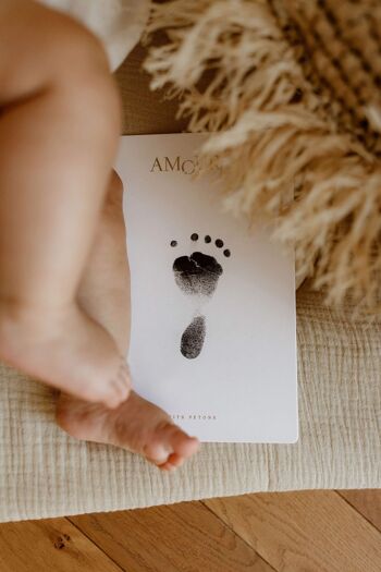 Kit de cartes empreintes pour bébé 2