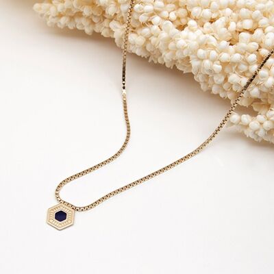 FLAKES Prussia necklace