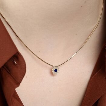 Collier FLAKES Prusse 2