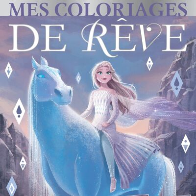 Libro para colorear - PRINCESAS DISNEY - Frozen II - Mis sueños para colorear