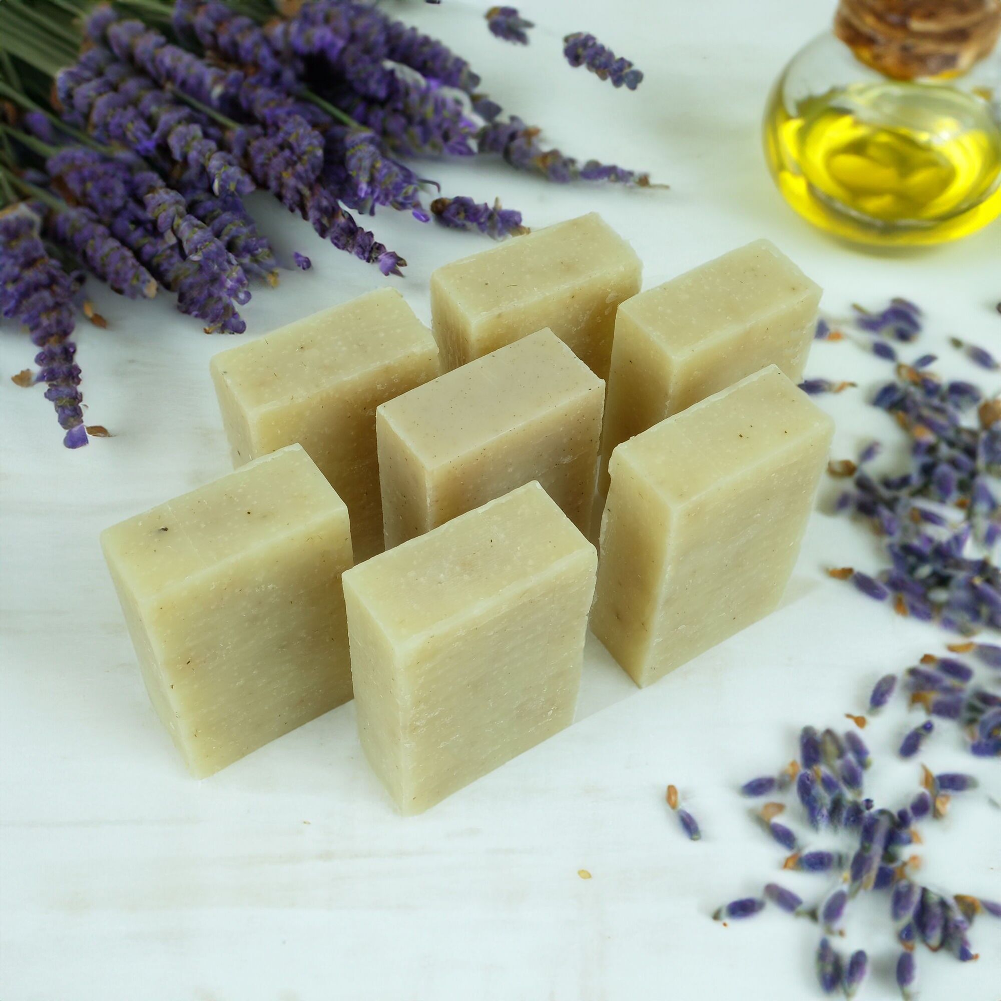 Lavendel - Naked & Natural - Badeseife