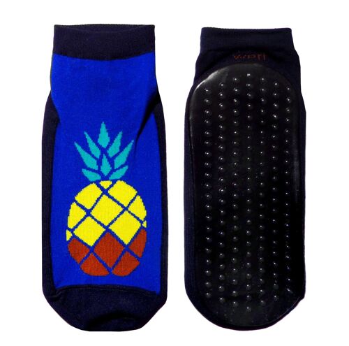 Non-slip Sand Socks for adults >>Pineapple<<