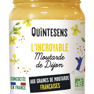 The Incredible French and Organic Mustard, Sauce concocted in Limousin