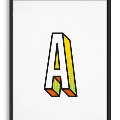 3D alphabet - A3