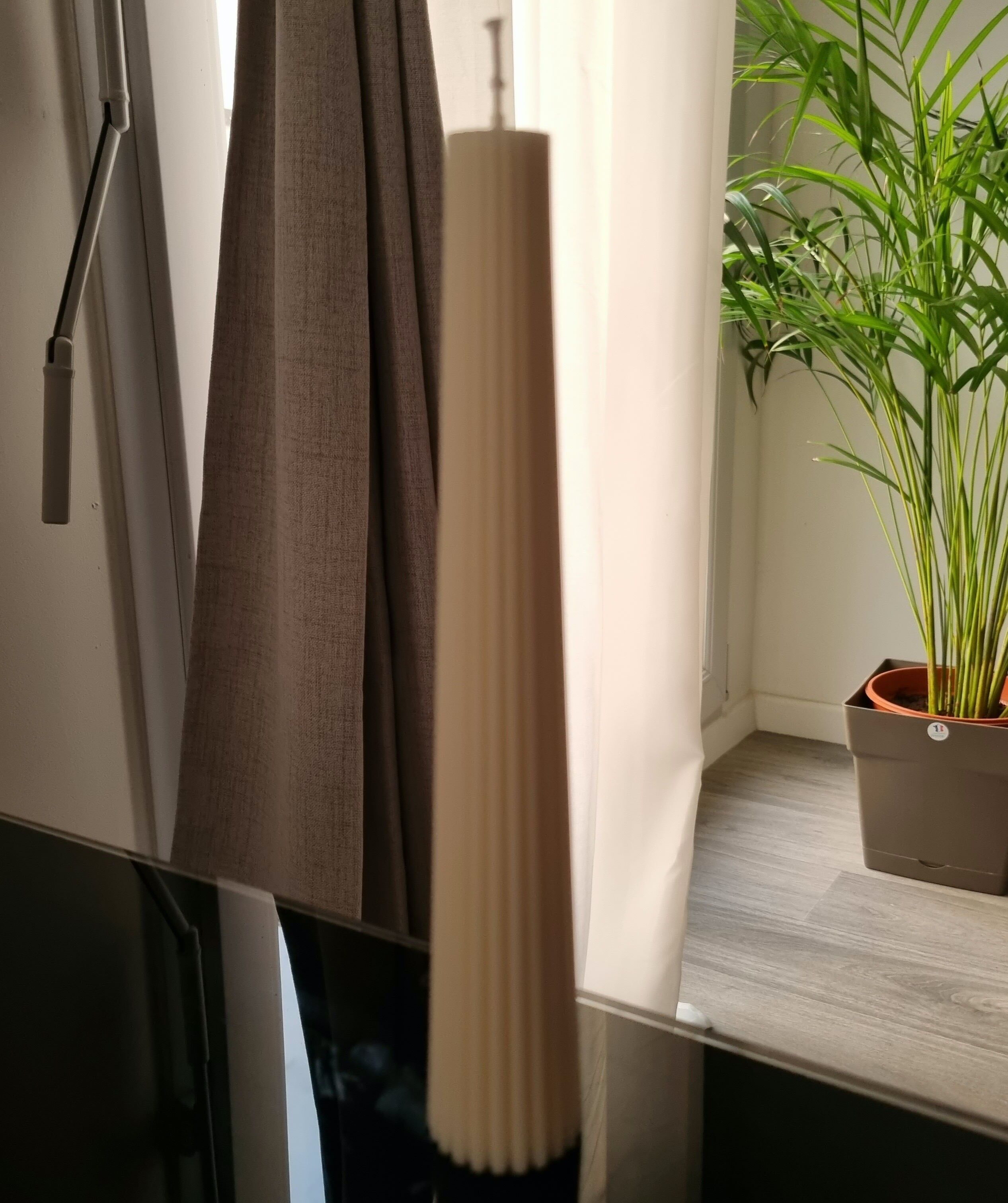 Candela di cera naturale AVILA