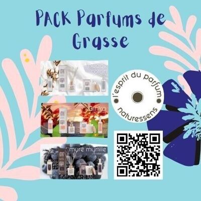 Pack Parfums de Grasse - Collection été