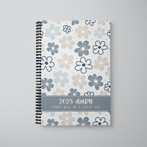 2023 Diary A5 Soft Floral