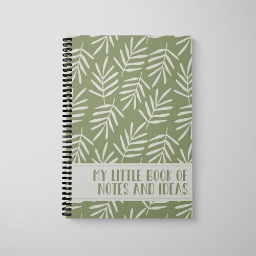 Lined Notebook A5 Rich Botanical