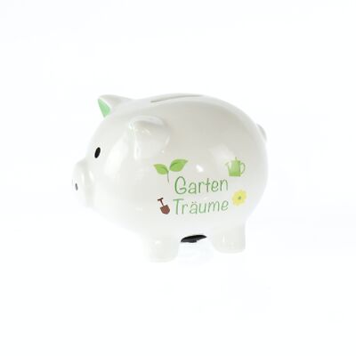 Piggy bank garden dreams, 13 x 10 x 10 cm, multicolored, 781759