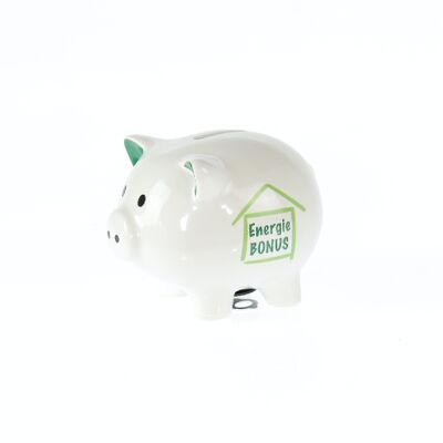 Energy bonus piggy bank, 13 x 10 x 10 cm, multicolored, 781810