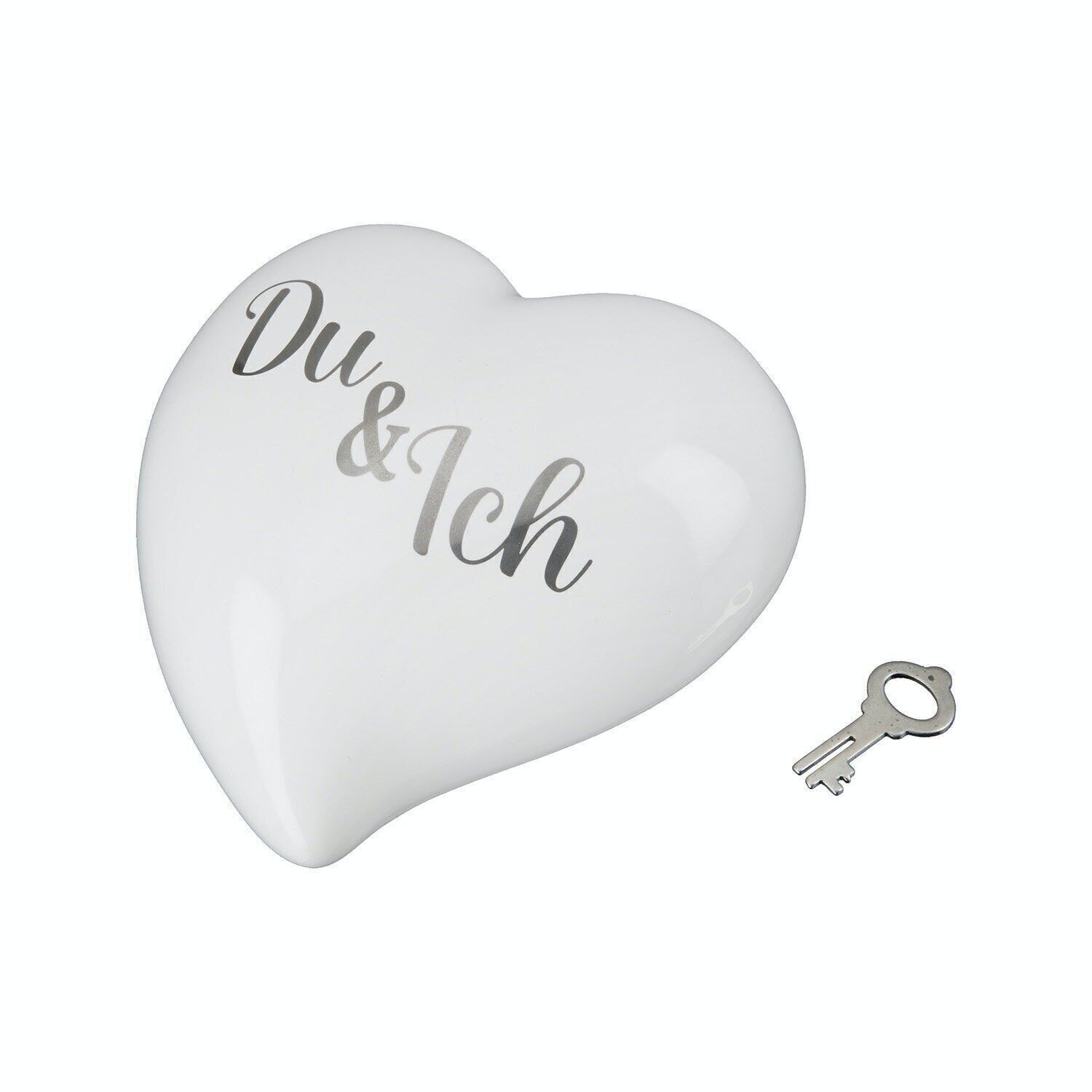Salvadanaio in ceramica cuore "You & I" VE 6