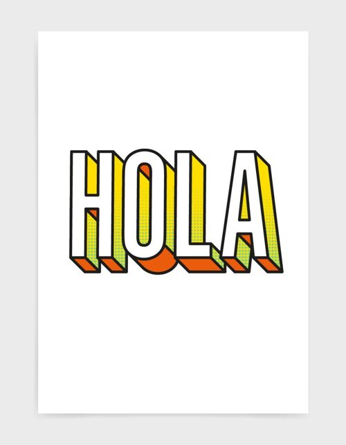 Hola - A4