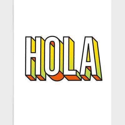 Hola - A4