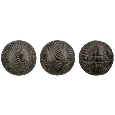 Sfera decorativa Poly "Carve" VE 9 so