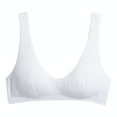 Brassière à pinces - Blanc