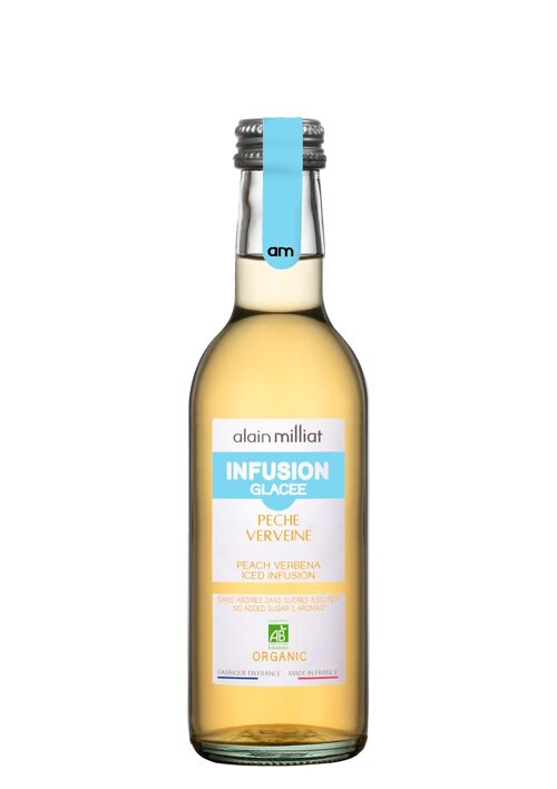 Infusion glacée BIO Pêche Verveine 25cl