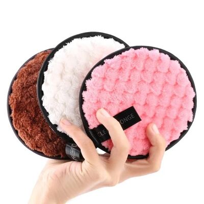 Reusable microfiber makeup sponge | various colors | absorbent