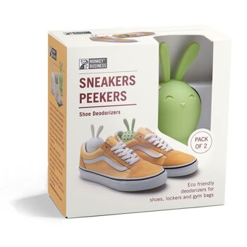 Sneakers Peekers - absorbeur d'odeur pour chaussures - lapin - hygiène 8