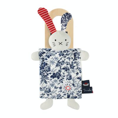 BREIZHOU / The Island of Flowers - RABBIT rectangle soft toy - Sun