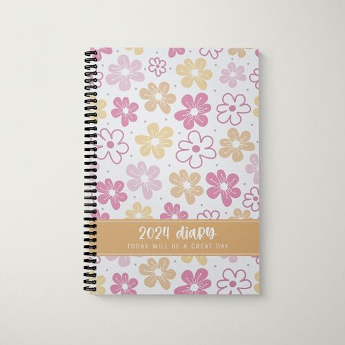 2024 Diary A5 Sweet Floral