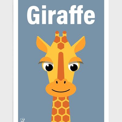Girafe - A5 - Texte girafe