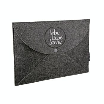 Enveloppe cadeau en feutrine "Live love laugh" neuve VE 8 so 2