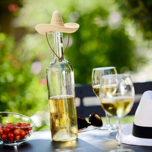 EL CORKO - bouchon de bouteille sombrero - Mexique - fête - apéro - garden party - fête des pères