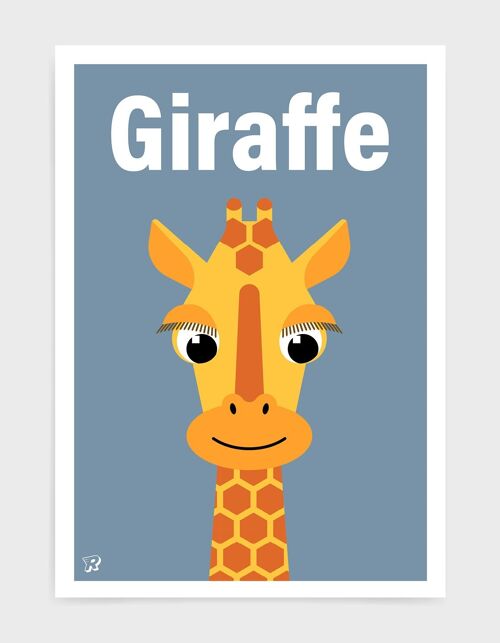 Giraffe - A4 - Giraffe text