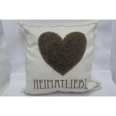 Fabric cushion "Heimatliebe" VE 3