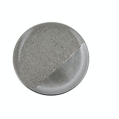 Keramik Schale/Deko-Teller "Marmo" VE 2