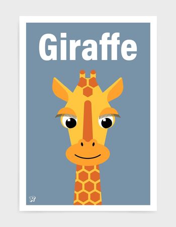 Girafe - A3 - Texte girafe 1