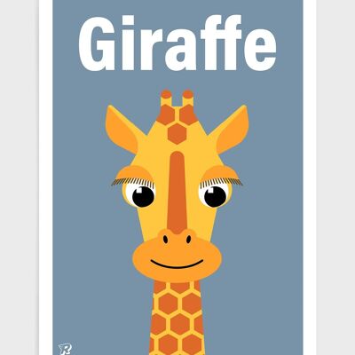 Giraffe - A3 - Giraffe text