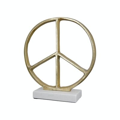 Aluminum sculpture "Peace" VE 2